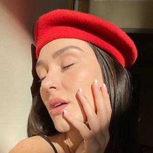 Red Parisian Beret